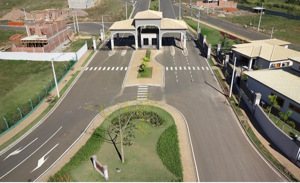 Fachada do condomínio Colinas do Piracicaba